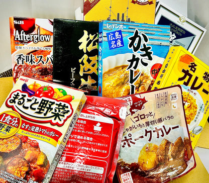 Japanese Regional Retort Curry Assortment 8 Pack